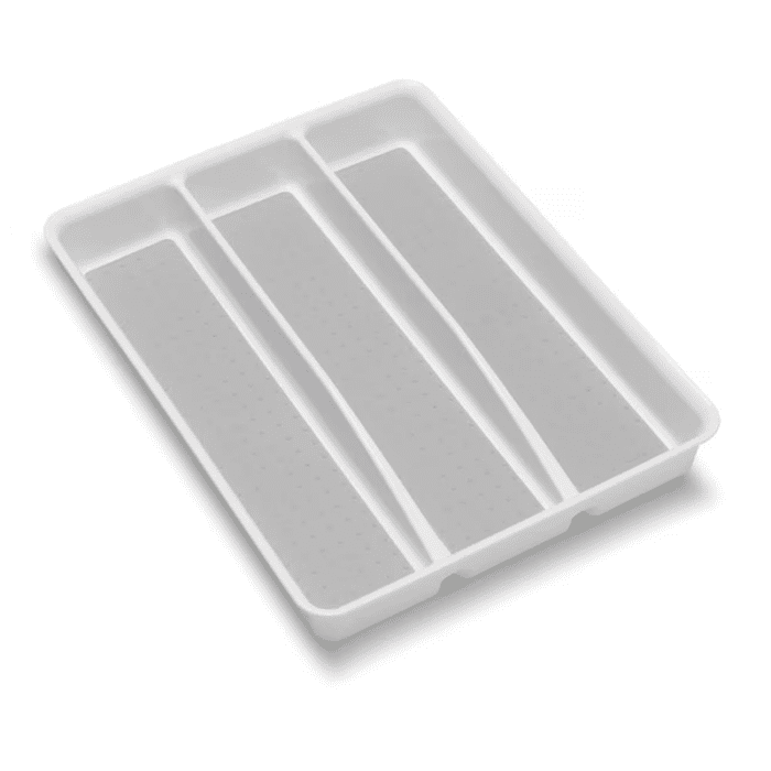 14.98-In X 12.09-In White Plastic Stackable Drawer Organizer