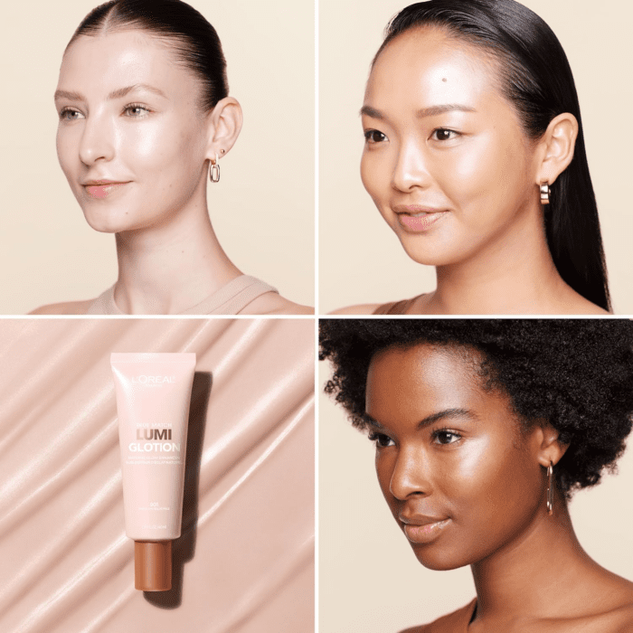 Makeup True Match Lumi Glotion, Natural Glow Enhancer, Illuminator Highlighter, Bronzing Drops for a Sun-Kissed Glow, 901 Fair - Image 7