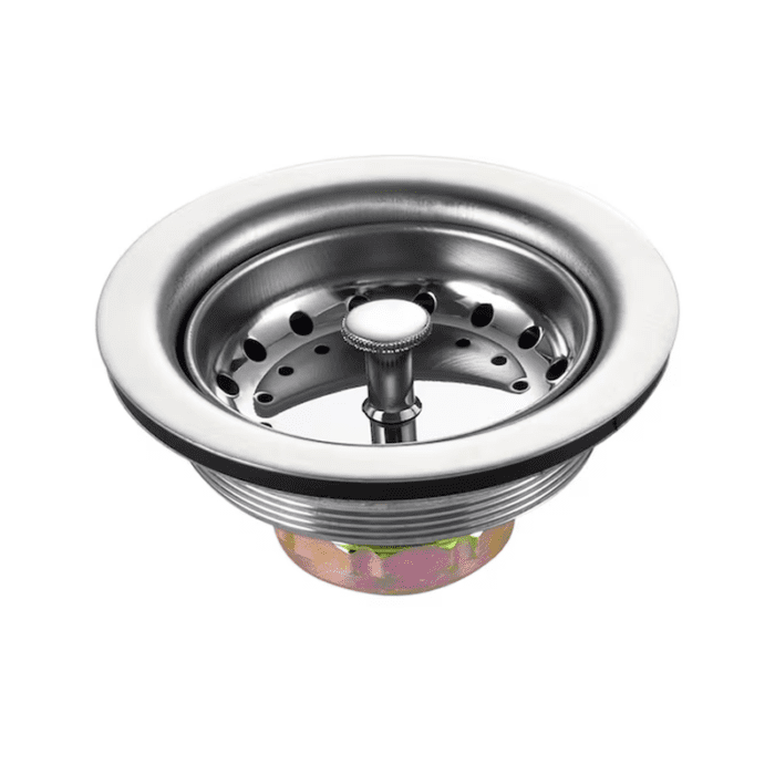 3.5-In Stainless Steel Rust Resistant Strainer with Lock Mount Included