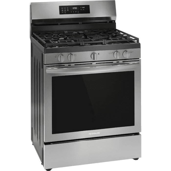 30-In 5 Burners 5.1-Cu Ft Self-Cleaning Air Fry Convection Oven Freestanding Natural Gas Range (Stainless Steel) - Image 13