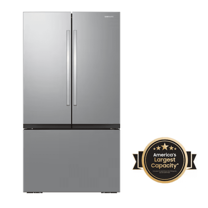 Mega Capacity 31.5-Cu Ft Smart French Door Refrigerator with Dual Ice Maker and Water Dispenser (Fingerprint Resistant Stainless Steel) ENERGY STAR - Image 12