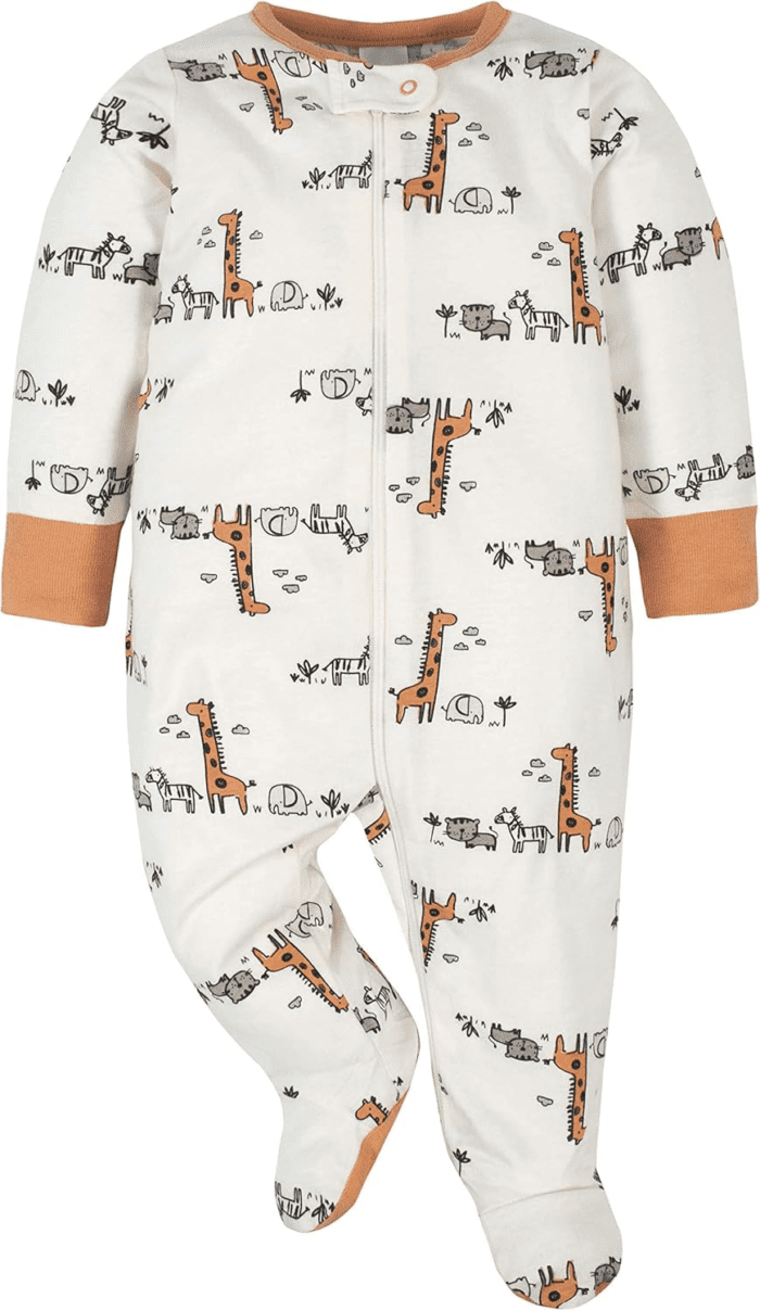 Baby Boys 4 Pack Sleep 'N Play Footie - Image 3