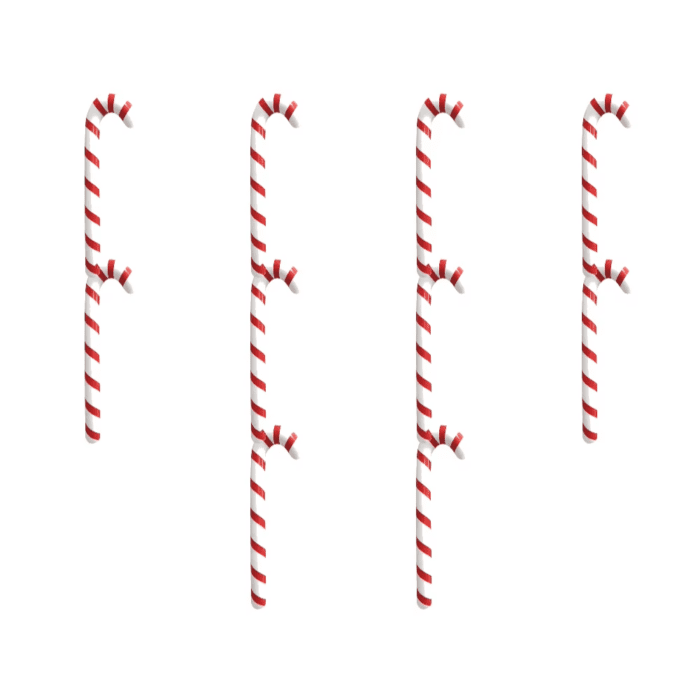 1-10PCS Inflatable Christmas Candy Canes Stick 90CM Giant Xmas Santa Canes Walking Stick Balloon 2024 New Year Party Decoration - Image 14