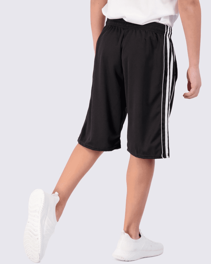 Boys' 5-Pack Mesh Active Athletic Performance Basketball Shorts with Pockets - Image 3