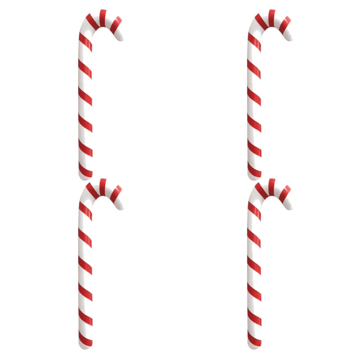 1-10PCS Inflatable Christmas Candy Canes Stick 90CM Giant Xmas Santa Canes Walking Stick Balloon 2024 New Year Party Decoration - Image 10