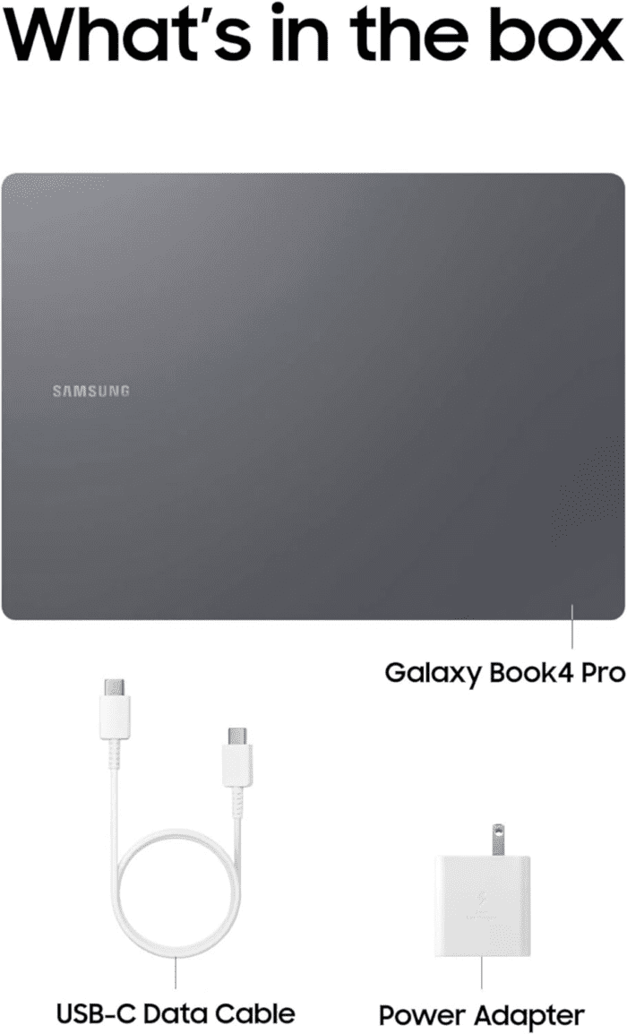 14" Galaxy Book4 Pro Business Laptop, Wi-Fi PC Computer, Windows 11 PRO, Intel Core 5 Ultra 125H / 16GB / 512GB, 3K AMOLED Touchscreen, 2024 Model, NP944XGK-KG2US, Moonstone Gray - Image 8