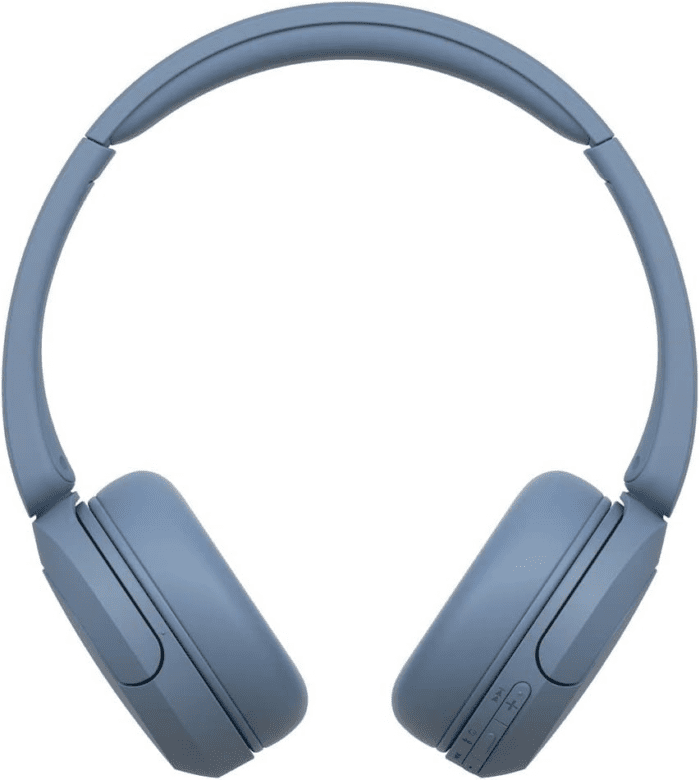 WH-CH520 Wireless Headphones Bluetooth On-Ear Headset with Microphone, Blue - Image 8