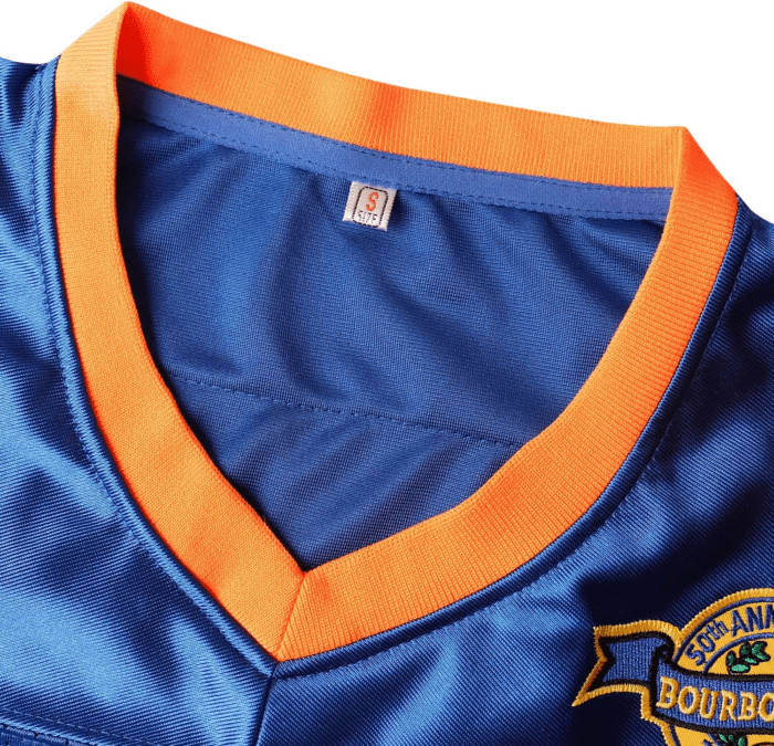 Bobby Boucher #9 the Waterboy Adam Sandler Movie Mud Dogs Bourbon Bowl Football Jersey - Image 7