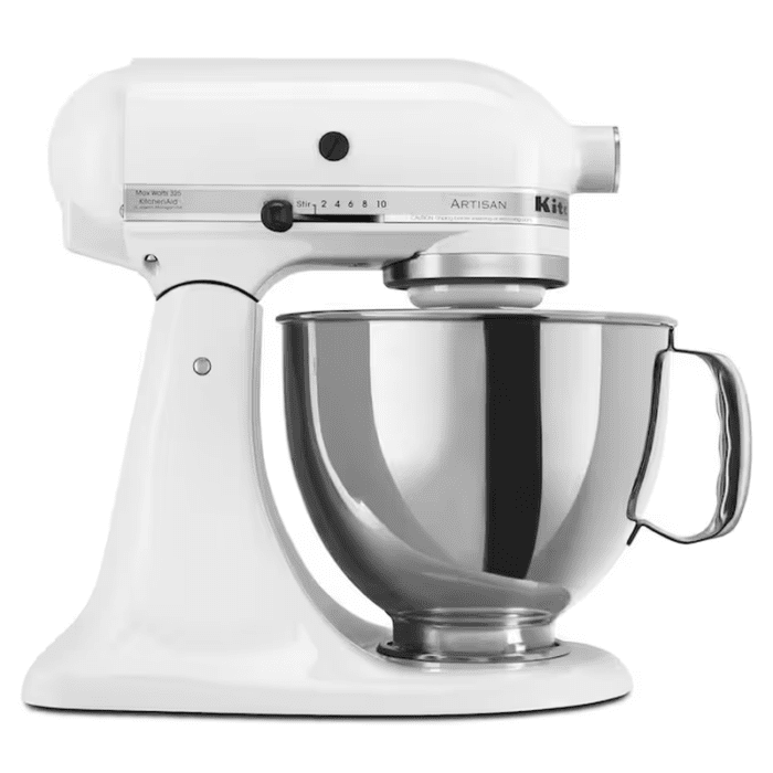 Artisan Aqua Sky 5-Quart Tilt-Head Stand Mixer - Image 19