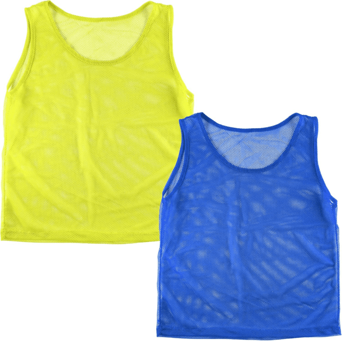 12 Pinnies Scrimmage Vests Team Practice Jersey for Child Youth Teen Lightweight - Image 2