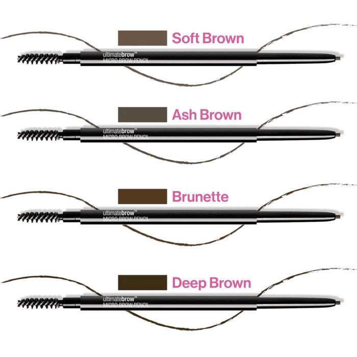 Ultimate Brow Micro Eyebrow Retractable Pencil, Ash Brow, Ultra Fine 1.5Mm Tip, Draws Tiny Brow Hairs - Image 7