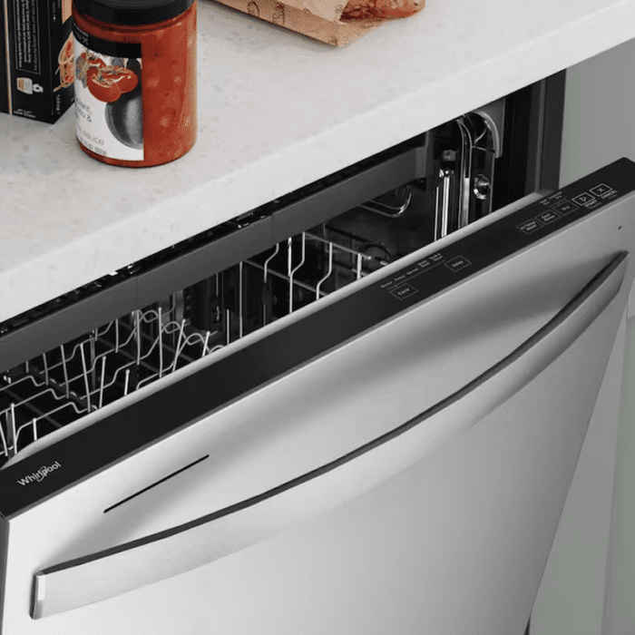 Eco Series Large Capacity 24-In Top Control Built-In Dishwasher with Third Rack (Fingerprint Resistant Stainless Steel), 47-Dba Very Quiet Sound Level - Image 12