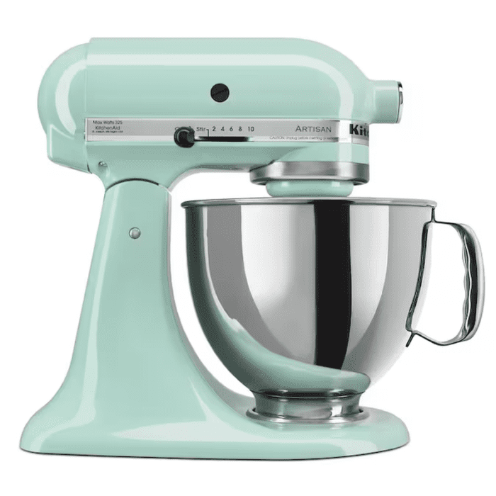 Artisan Aqua Sky 5-Quart Tilt-Head Stand Mixer - Image 21