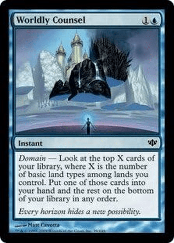 Magic: the Gathering - Worldly Counsel - Conflux