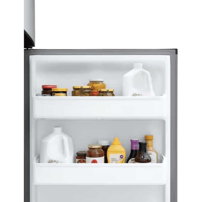 18.3-Cu Ft Top-Freezer Refrigerator (Easycare Stainless Steel) Garage Ready - Image 7