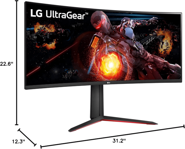 Ultragear QHD 34-Inch Curved Gaming Monitor 34GP63A-B, VA with HDR 10 Compatibility and AMD Freesync Premium, 160Hz, Black - Image 11