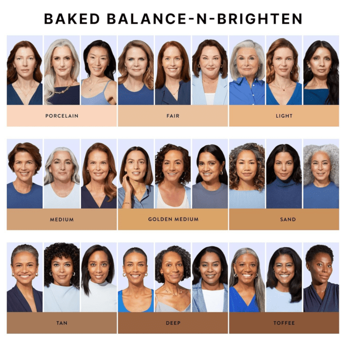 Award-Winning Baked Balance-N-Brighten Color Correcting Powder Foundation - Porcelain - Buildable Light to Medium Coverage - Demi-Matte Natural Finish - Image 8