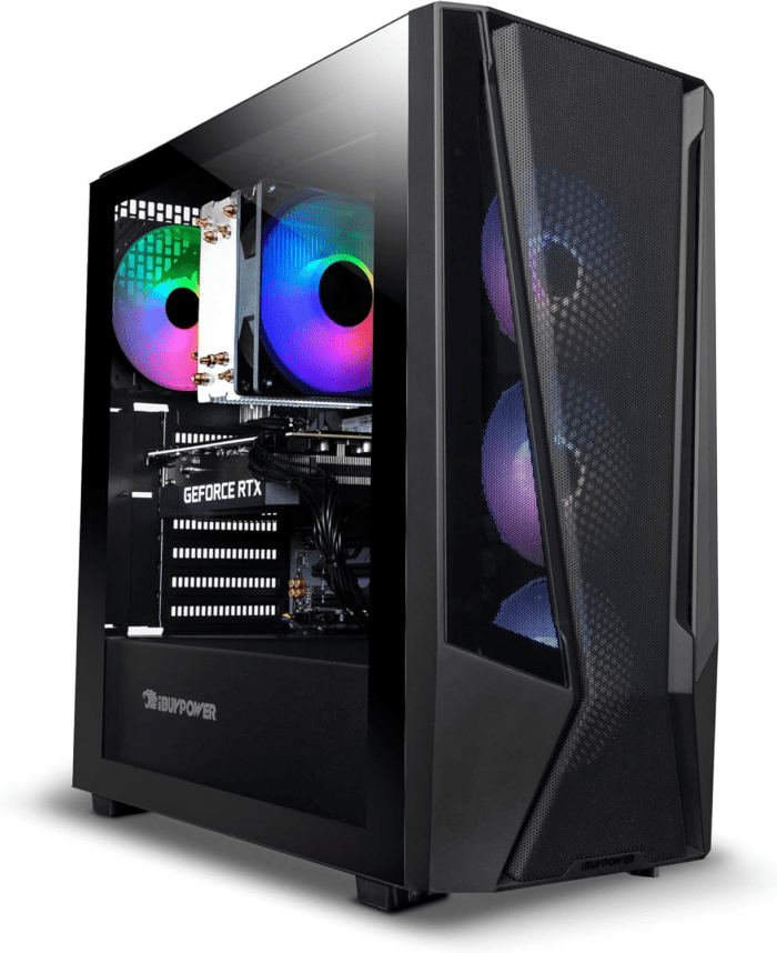 Trace 7 Mesh Gaming PC Computer Desktop TMA7N3501 (AMD Ryzen 7 5700, RTX 3050 6GB, 16GB DDR4 RGB 3200Mhz (8X2), 1TB Nvme, Wifi Ready, Windows 11 Home Advanced) - Image 2