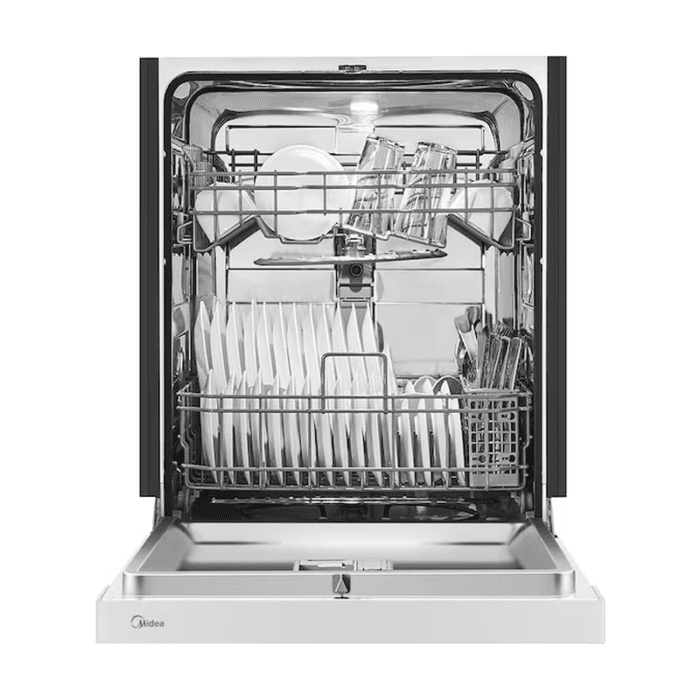 24-In Front Control Built-In Dishwasher (White) ENERGY STAR, 52-Dba Standard Sound Level - Image 4