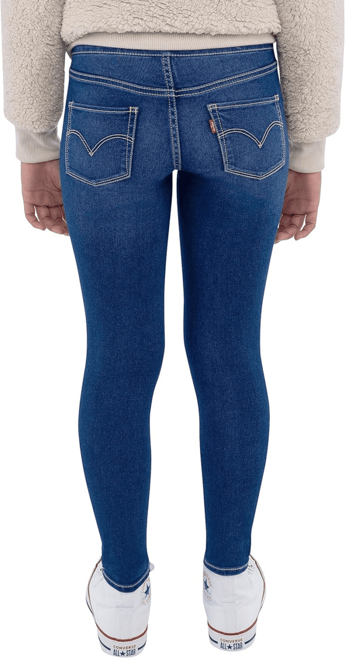 Girls' Skinny Fit Pull on Jeggings - Image 4