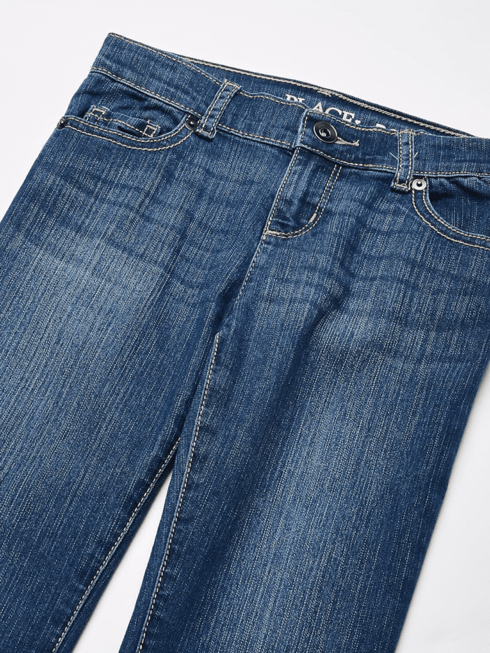 Girls' Basic Bootcut Jeans - Image 3