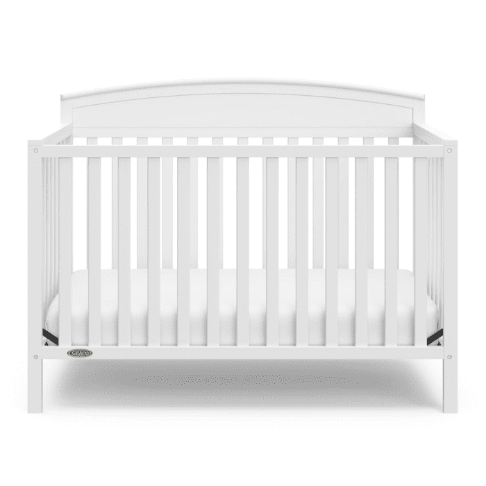 Benton 5-In-1 Convertible Crib (White) – GREENGUARD Gold Certified, Converts from Baby Crib to Toddler Bed, Daybed and Full-Size Bed, Fits Standard Full-Size Crib Mattress - Image 8