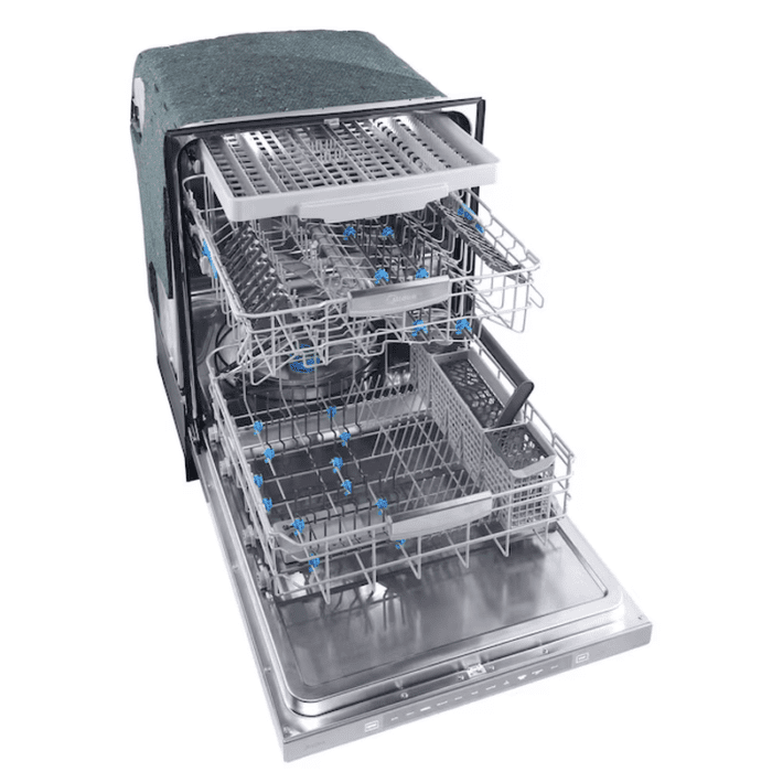 24-In Top Control Built-In Dishwasher with Third Rack (Stainless Steel) ENERGY STAR, 45-Dba Very Quiet Sound Level - Image 8