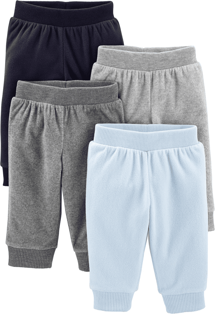 Baby 4-Pack Fleece Pants