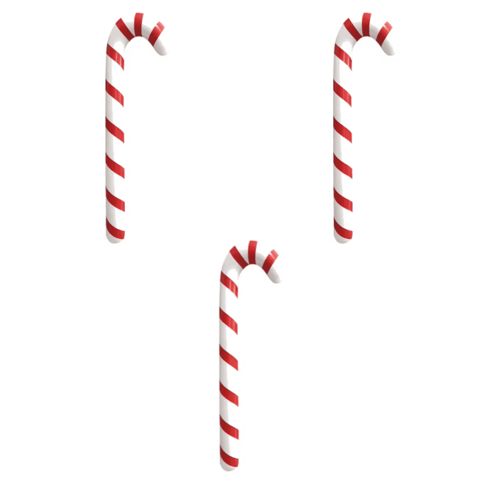 1-10PCS Inflatable Christmas Candy Canes Stick 90CM Giant Xmas Santa Canes Walking Stick Balloon 2024 New Year Party Decoration - Image 8