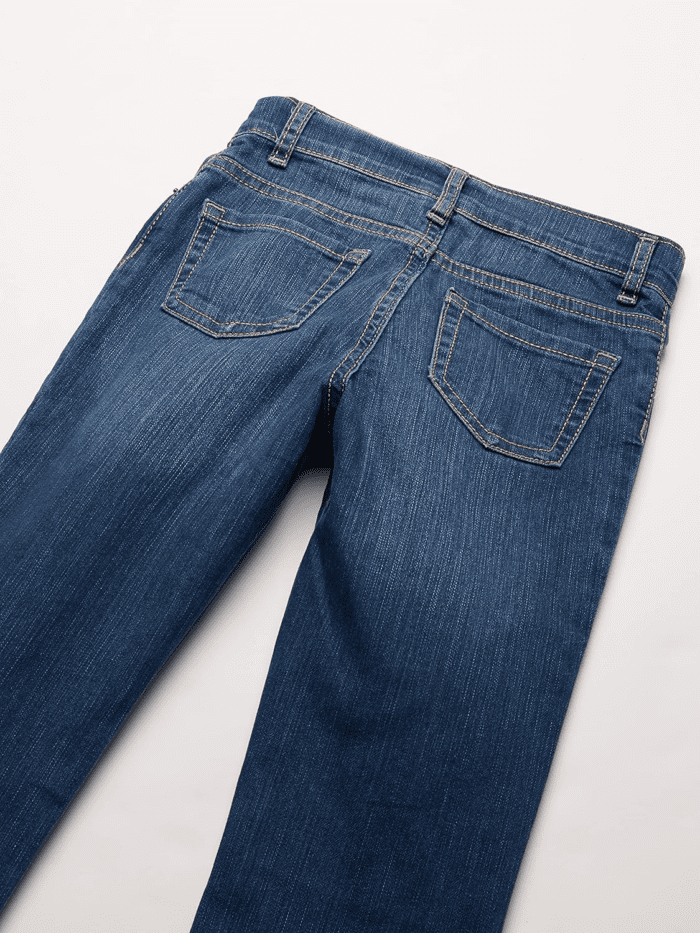 Girls' Basic Bootcut Jeans - Image 5