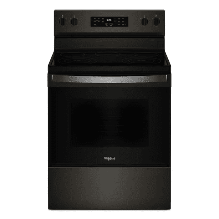 30-In Glass Top 5 Burners 5.3-Cu Ft Steam Cleaning Freestanding Electric Range (Fingerprint Resistant Stainless Steel) - Image 19