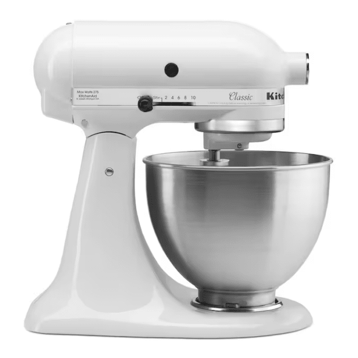 Classic Series White 4.5-Quart Tilt-Head Stand Mixer - Image 7