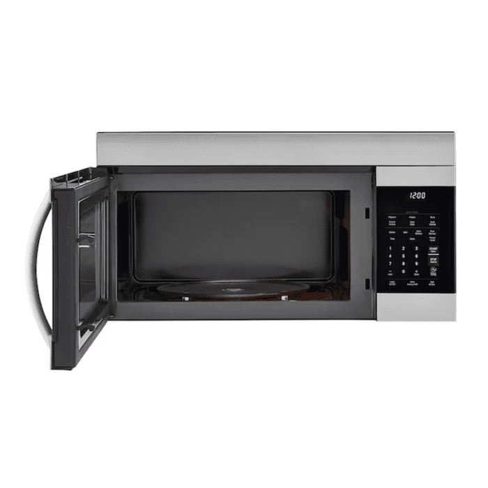 Easyclean 1.7-Cu Ft 1000-Watt 29.88-In Over-The-Range Microwave with Sensor Cooking (Stainless Steel) - Image 2