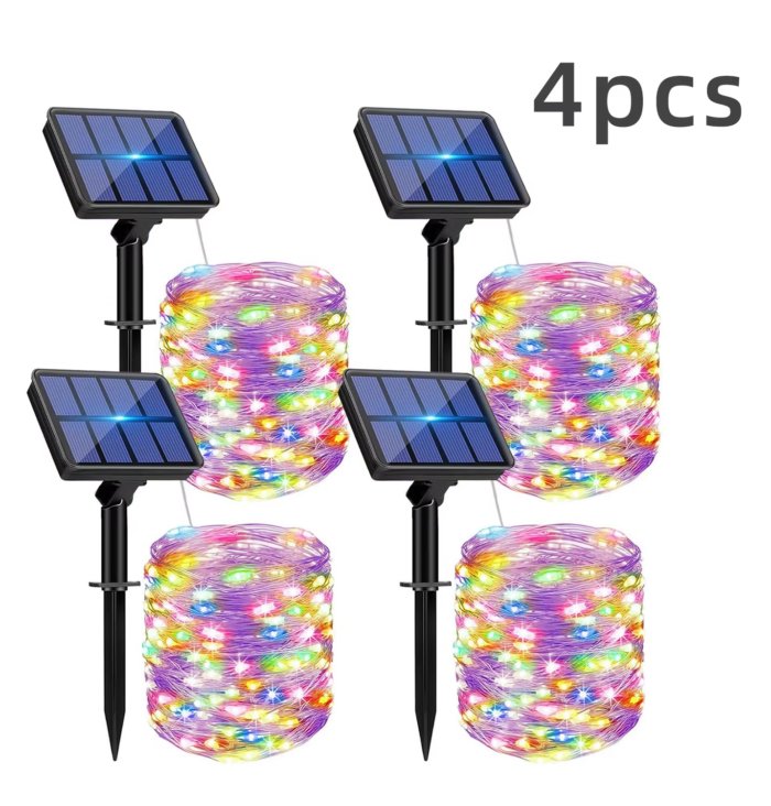 300LED Solar Fairy Lights Outdoor Waterproof String Light 8 Modes Christmas Garland Decoration 2024 Garden Party Wedding - Image 9