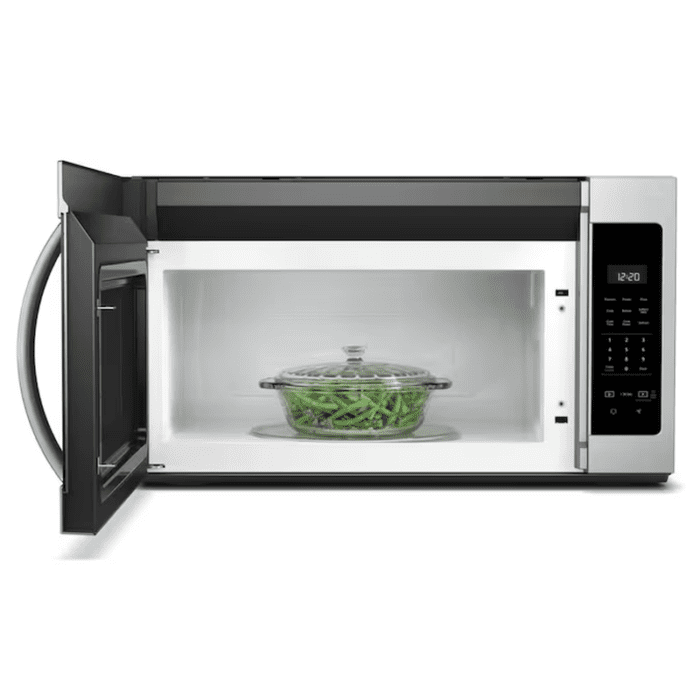 2-Speed Fan 1.7-Cu Ft 1000-Watt 29.94-In Over-The-Range Microwave (Fingerprint Resistant Stainless Steel) - Image 2