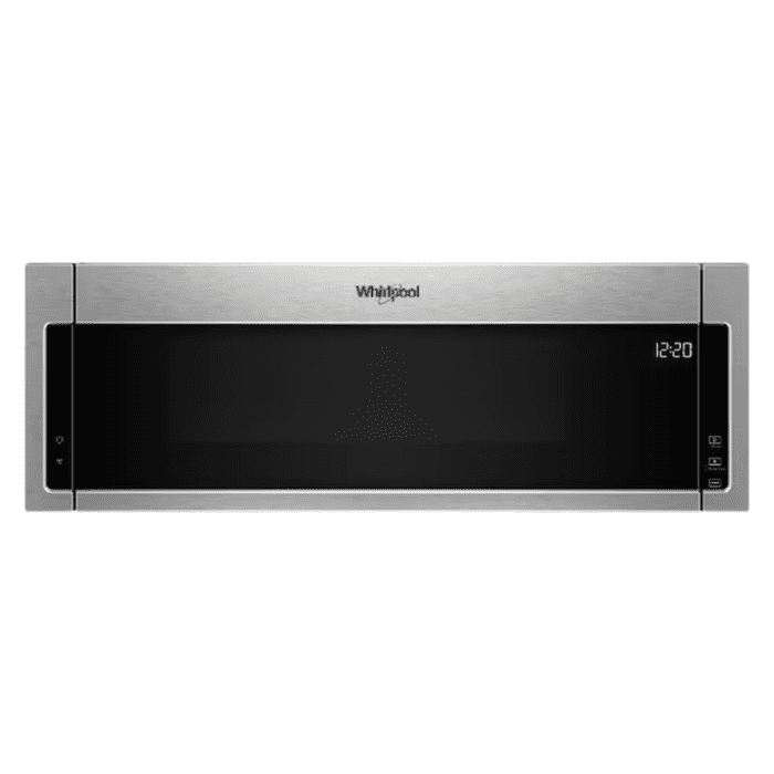 1.1-Cu Ft 1000-Watt Low Profile 30-In Over-The-Range Microwave (Stainless Steel)