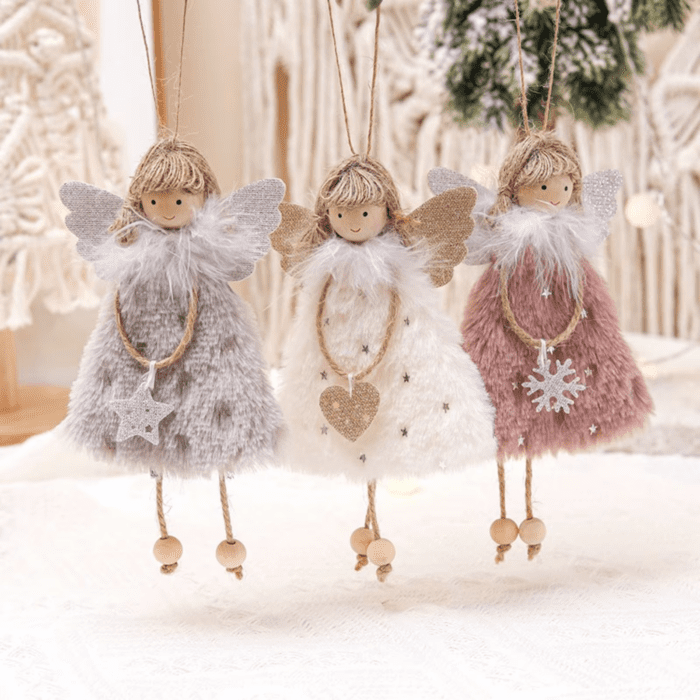 2025 Navidad Christmas Angel Dolls Xmas Tree Pendant Ornaments 2024 New Year Gifts Christmas Decoration for Home Natal Noel Deco - Image 2