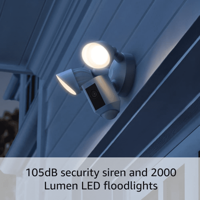 Floodlight Cam Wired plus with Motion-Activated 1080P HD Video, Black (2021 Release) - Image 5