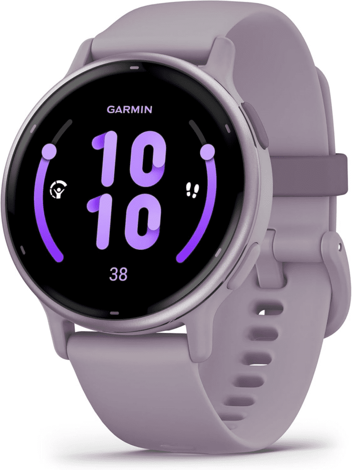 Vívoactive 5, Health and Fitness GPS Smartwatch, AMOLED Display, up to 11 Days of Battery, Orchid