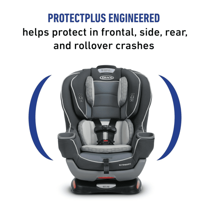 Extend2Fit Kenzie, 2-In-1 Convertible Car Seat for Infants to Toddlers with Advanced Safety Features - Image 5