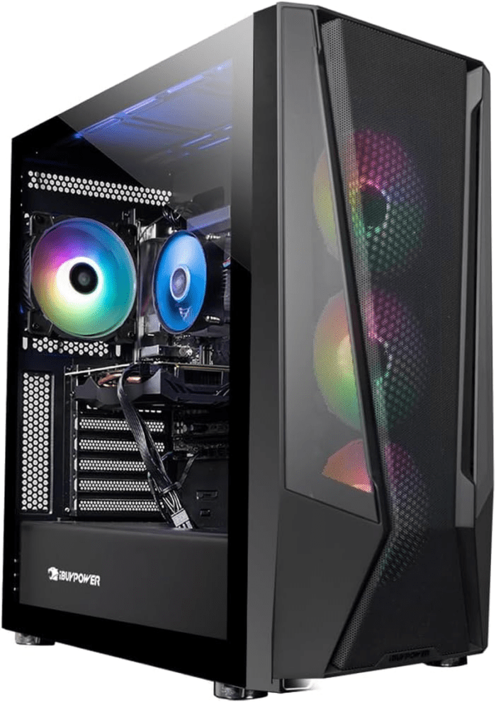 Trace Mesh Gaming PC Computer Desktop TMI7N46T01, Intel Core I7 14700F, NVIDIA Geforce RTX 4060 Ti 8GB, 32GB DDR5 5600 RGB, 1 TB Nvme SSD, Wifi Ready, Windows 11 Home - Image 2