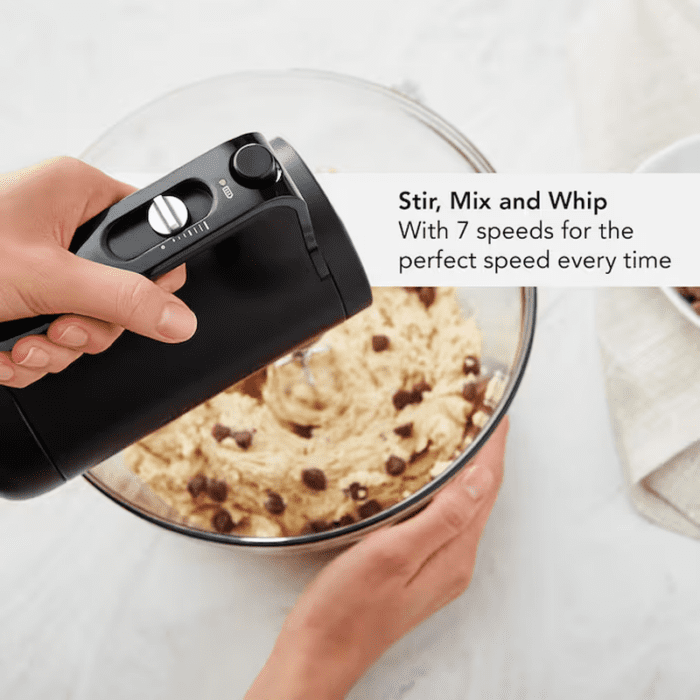 7-Speed Hand Mixer (Black Matte) - Image 7