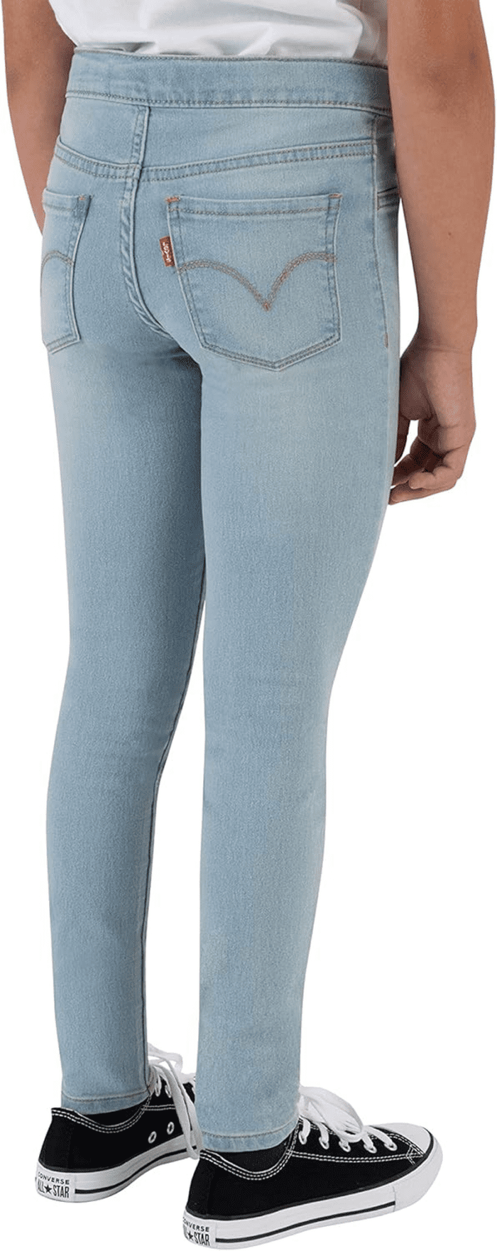 Girls' Skinny Fit Pull on Jeggings - Image 4