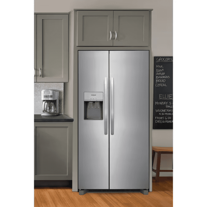 25.6-Cu Ft Side-By-Side Refrigerator with Ice Maker, Water and Ice Dispenser (Fingerprint Resistant Stainless Steel) ENERGY STAR - Image 14