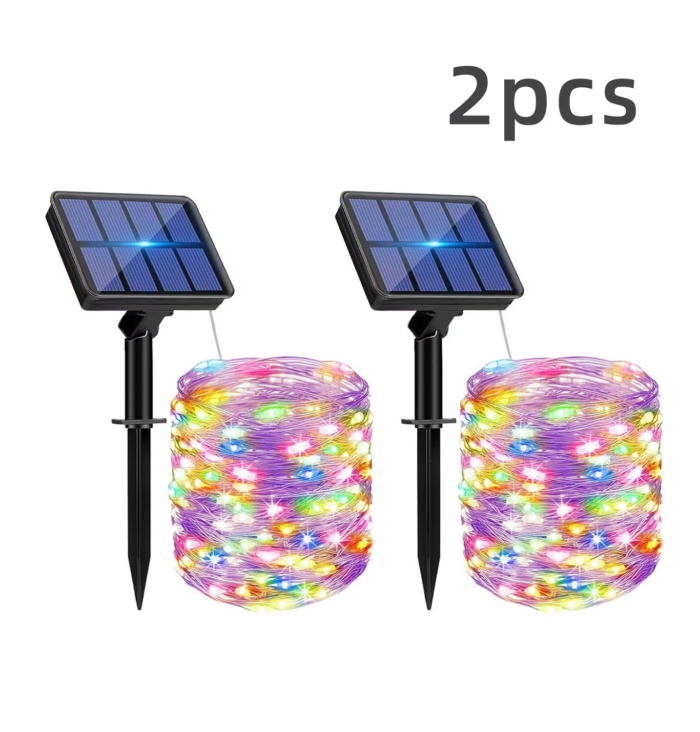 300LED Solar Fairy Lights Outdoor Waterproof String Light 8 Modes Christmas Garland Decoration 2024 Garden Party Wedding - Image 13