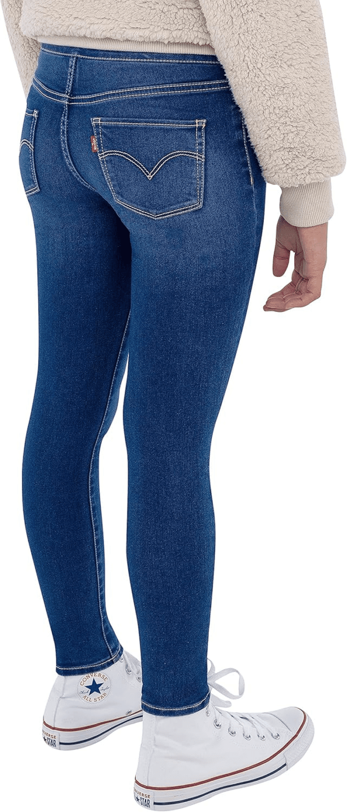 Girls' Skinny Fit Pull on Jeggings - Image 5