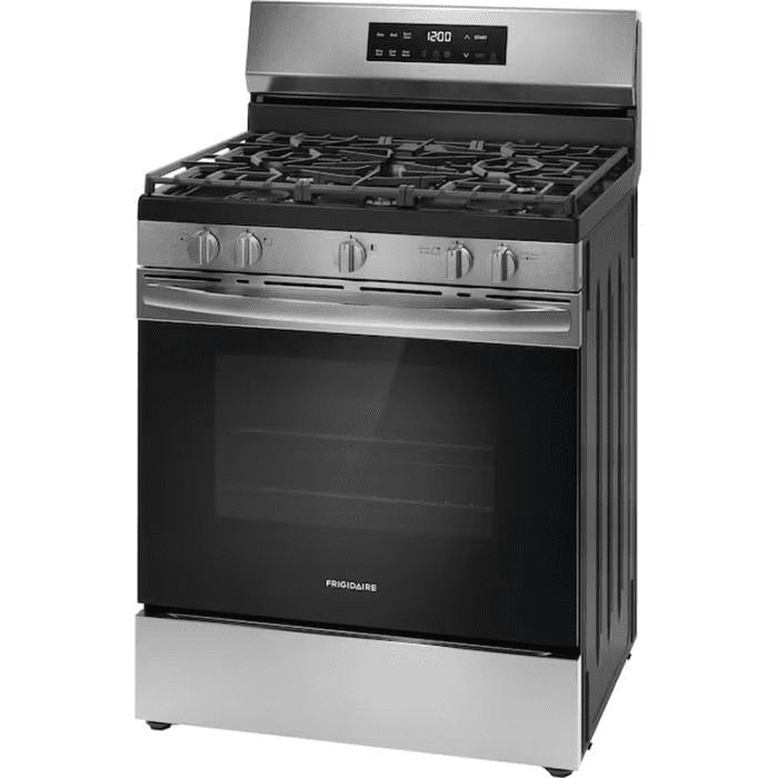 30-In 5 Burners 5.1-Cu Ft Steam Cleaning Freestanding Natural Gas Range (Fingerprint Resistant Stainless Steel) - Image 7