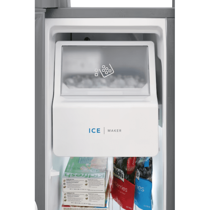 25.6-Cu Ft Side-By-Side Refrigerator with Ice Maker, Water and Ice Dispenser (Fingerprint Resistant Stainless Steel) ENERGY STAR - Image 8