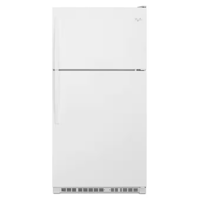 20.5-Cu Ft Top-Freezer Refrigerator (White)