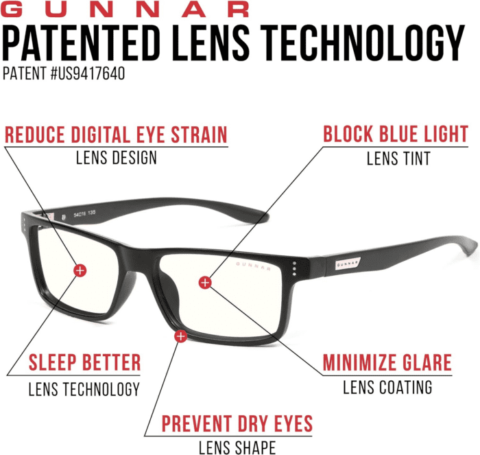 - Blue Light Reading Glasses - Blocks 65% Blue Light - Vertex - Image 4